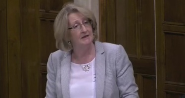 Mary speaking in the HS2 in the North West of England Debate