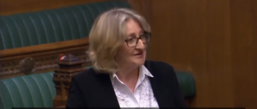 Mary questioning the Minister on whistleblowing